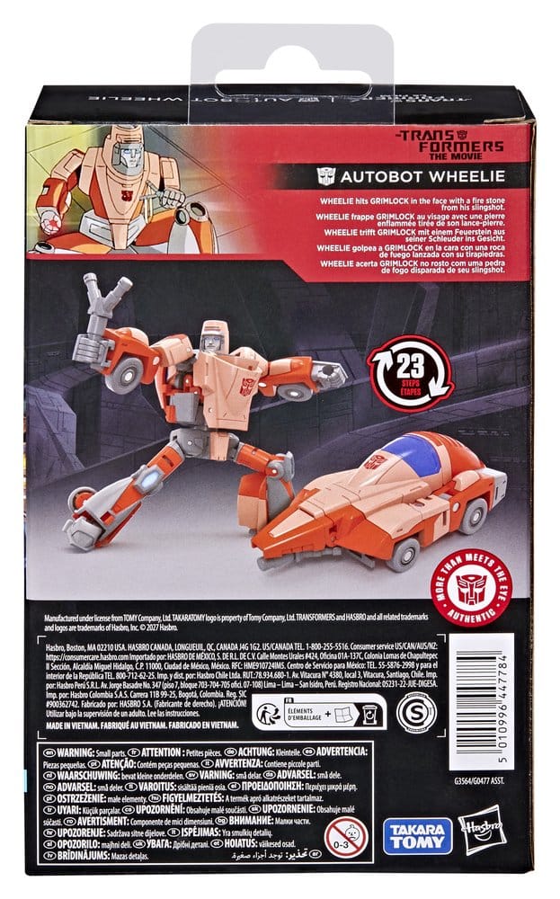 Transformers – Der Kampf um Cybertron Transformers Studio Series Deluxe Class Actionfigur Autobot Wheelie 11 cm Image 2