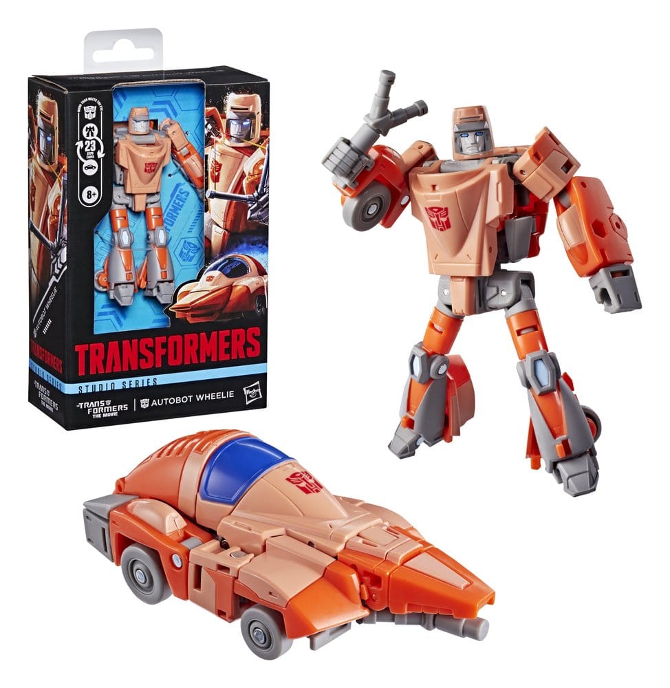 Transformers – Der Kampf um Cybertron Transformers Studio Series Deluxe Class Actionfigur Autobot Wheelie 11 cm Image 3