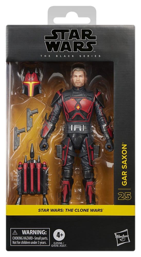 Star Wars: The Clone Wars Black Series Actionfigur Gar Saxon 15 cm Image 2
