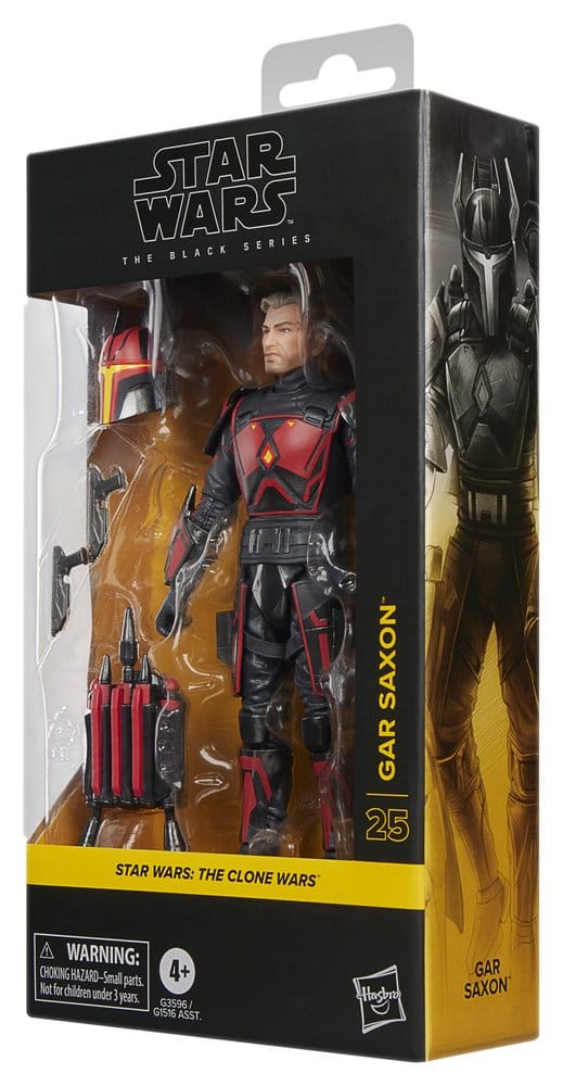 Star Wars: The Clone Wars Black Series Actionfigur Gar Saxon 15 cm Image 3
