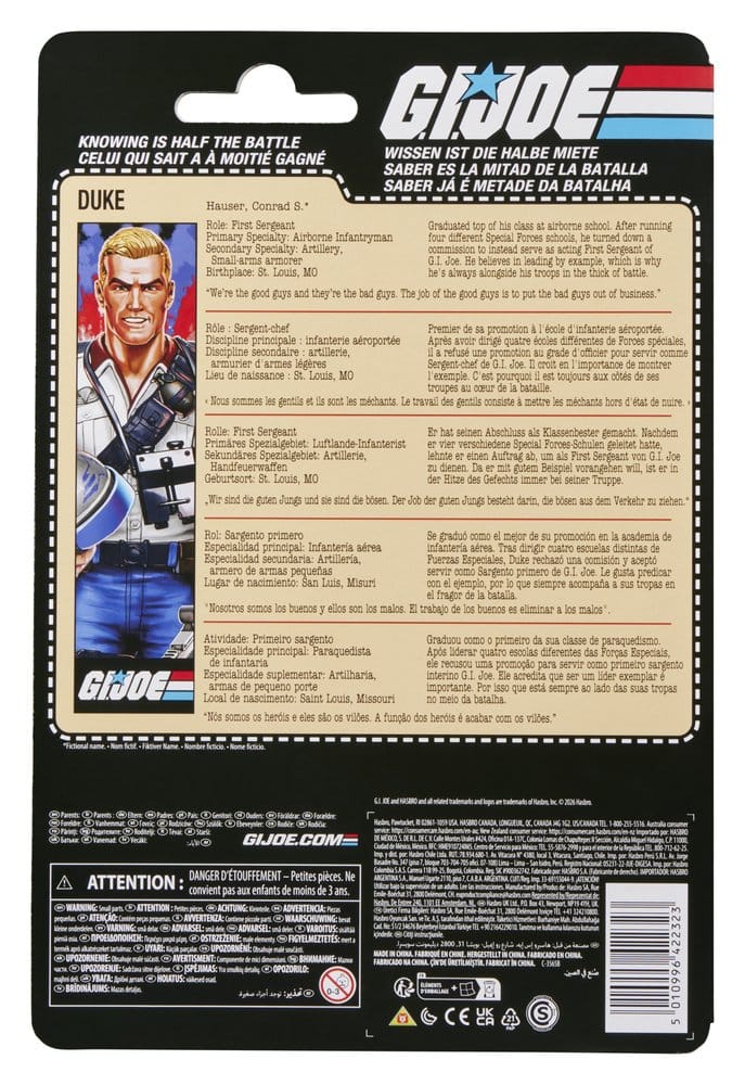 G.I. Joe Classified Series Retro Actionfigur Duke 15 cm Image 2