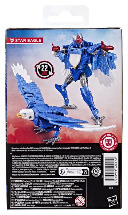 Transformers Deluxe Class Actionfigur Star Eagle 11 cm Image 2