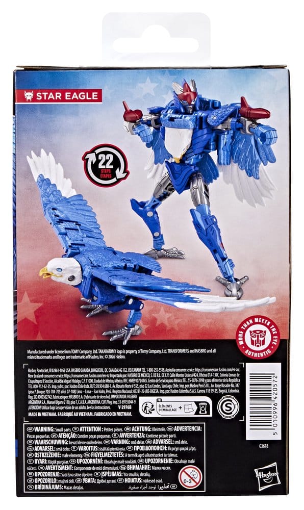 Transformers Deluxe Class Actionfigur Star Eagle 11 cm Image 2