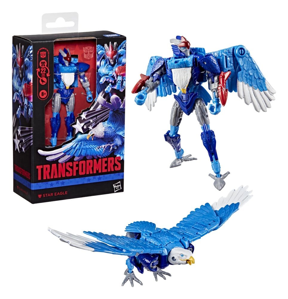 Transformers Deluxe Class Actionfigur Star Eagle 11 cm Image 3