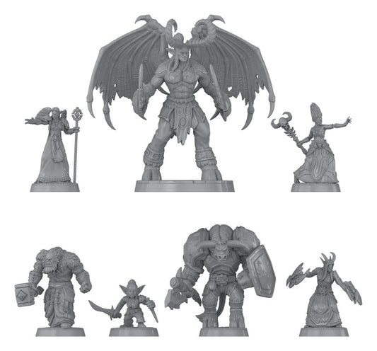 Dungeons & Dragons x World of Warcraft Miniaturen Set 1 Image 1
