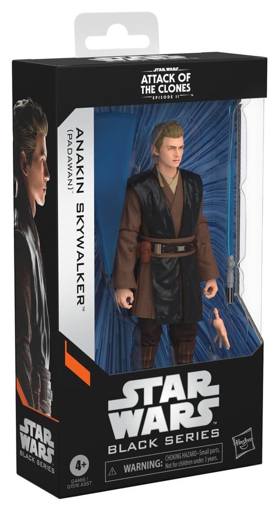 Star Wars Episode II Black Series Actionfigur Anakin Skywalker (Padawan) 15 cm Image 8