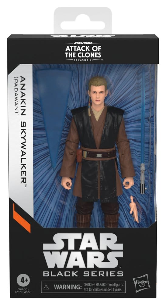 Star Wars Episode II Black Series Actionfigur Anakin Skywalker (Padawan) 15 cm Image 9