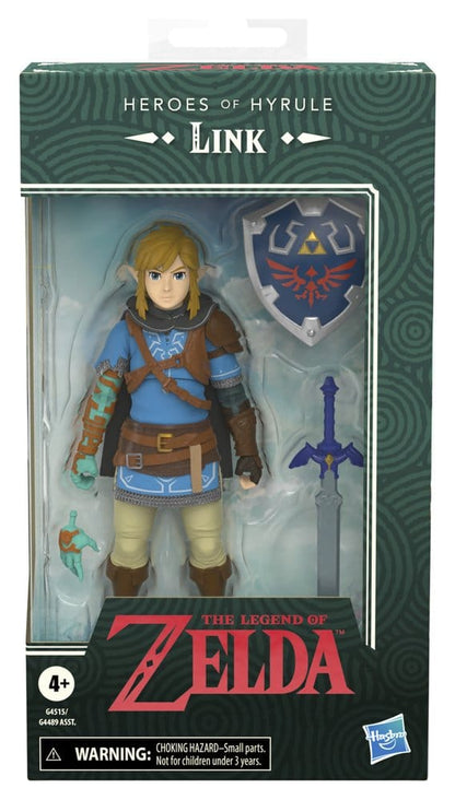 The Legend of Zelda: Tears of the Kingdom Heroes of Hyrule Actionfigur Link 15 cm Image 12