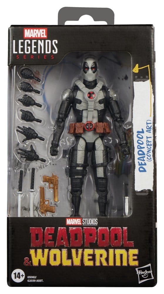 Deadpool & Wolverine Marvel Legends Actionfigur Deadpool (Concept Art) 15 cm Image 5