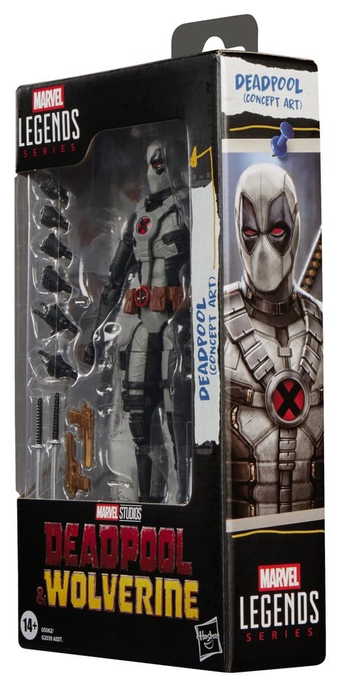 Deadpool & Wolverine Marvel Legends Actionfigur Deadpool (Concept Art) 15 cm Image 6