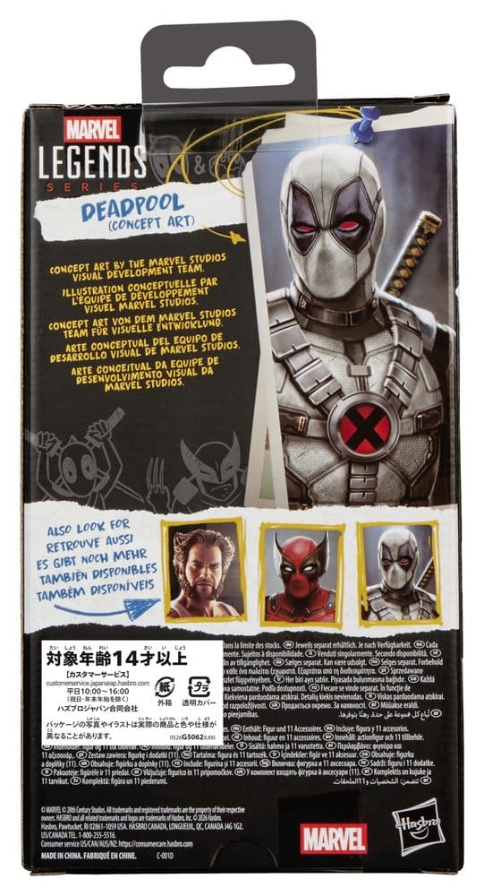 Deadpool & Wolverine Marvel Legends Actionfigur Deadpool (Concept Art) 15 cm Image 12