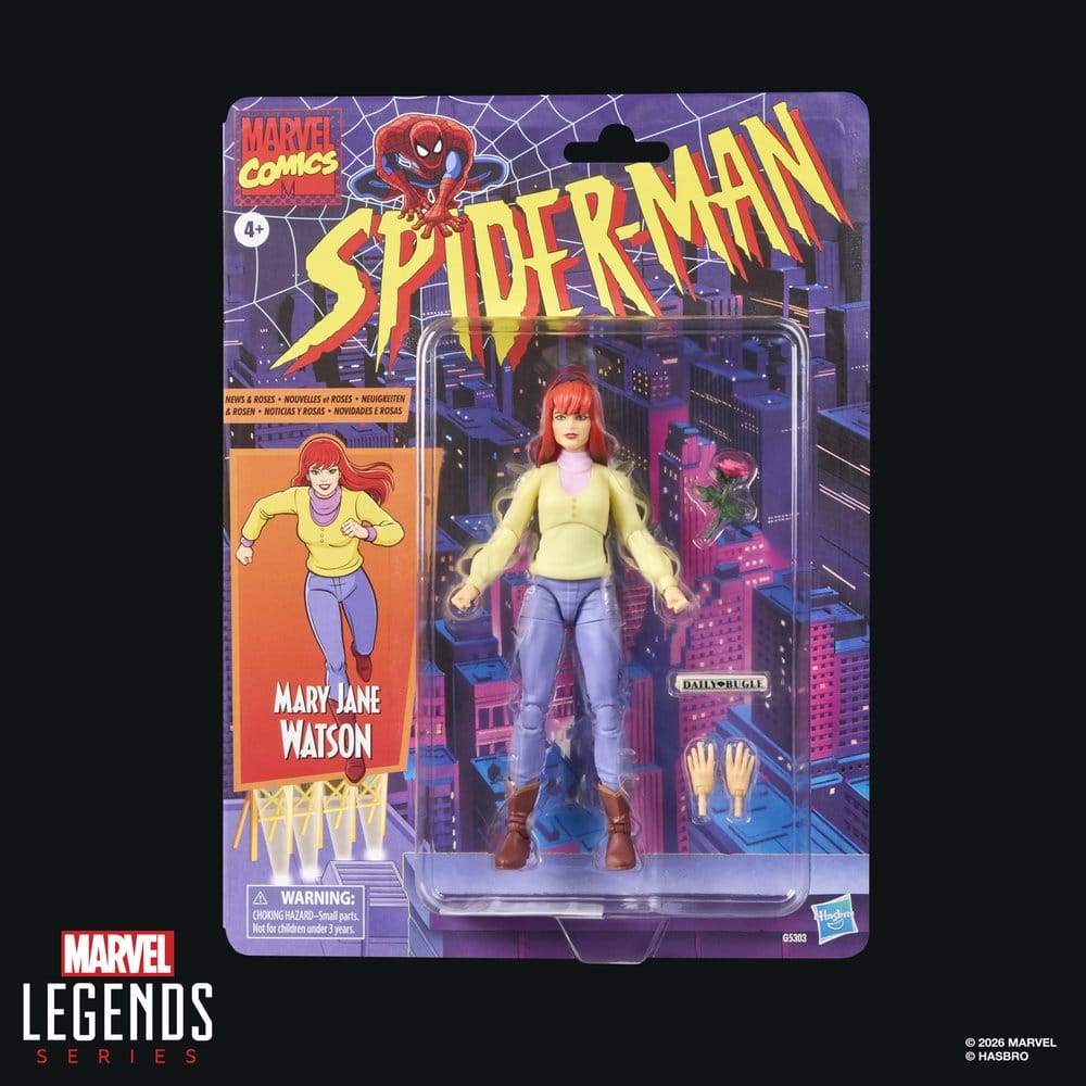 Spider-Man Marvel Legends Actionfigur Mary Jane Watson 15 cm Image 11