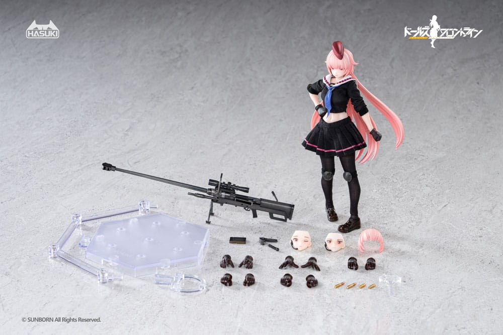 Girls´ Frontline Pocket Art Actionfigur 1/12 PA011 NTW-20 16 cm Image 7