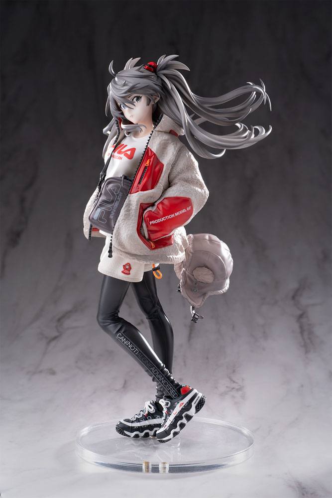 Neon Genesis Evangelion PVC Statue 1/7 Shikinami Asuka Langley Ver. Radio Eva Part 2 Original Color 25 cm Image 1