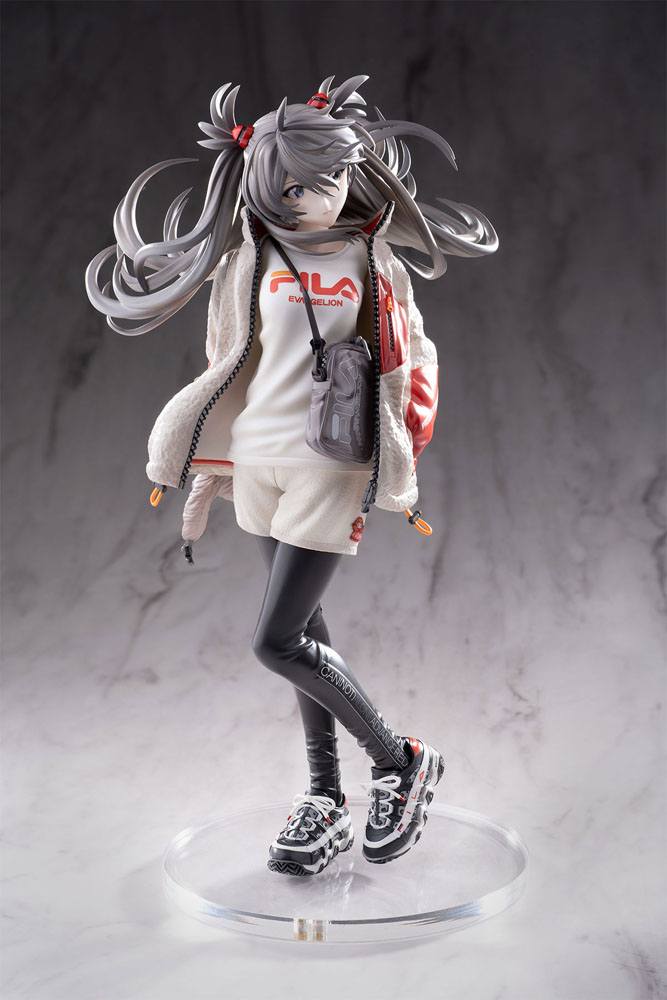 Neon Genesis Evangelion PVC Statue 1/7 Shikinami Asuka Langley Ver. Radio Eva Part 2 Original Color 25 cm Image 3