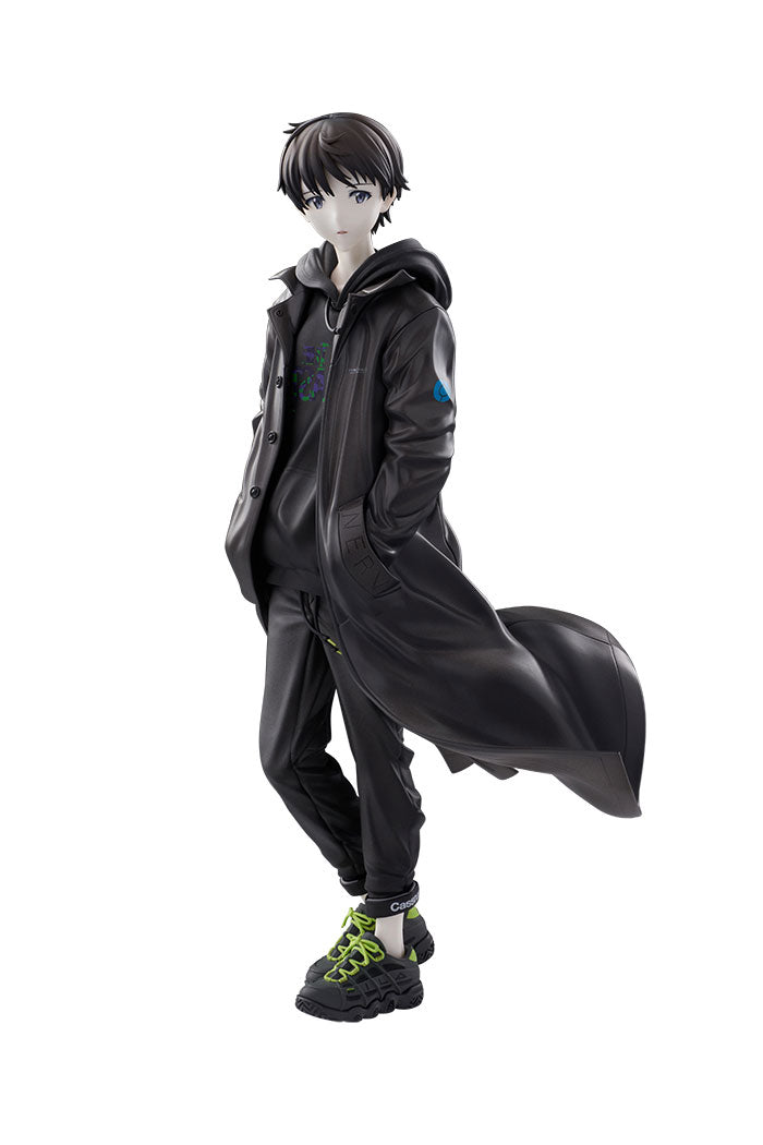 Neon Genesis Evangelion PVC Statue 1/7 Ikari Shinji Ver. Radio Eva Part 2 Original Color 26 cm Image 1