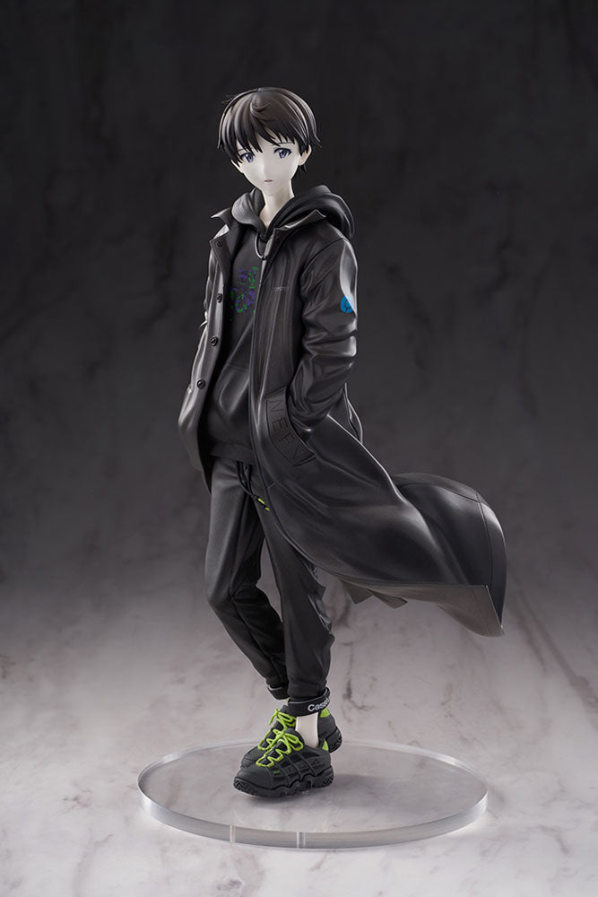 Neon Genesis Evangelion PVC Statue 1/7 Ikari Shinji Ver. Radio Eva Part 2 Original Color 26 cm Image 2