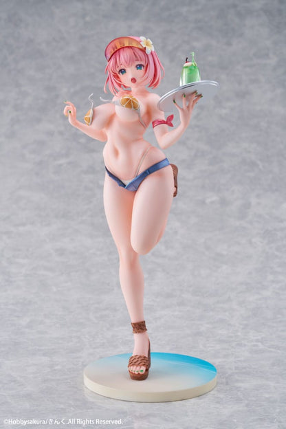 Original Illustration PVC Statue 1/7 Summer Waiter illustration by Kink Limited Edition 25 cm Image 1