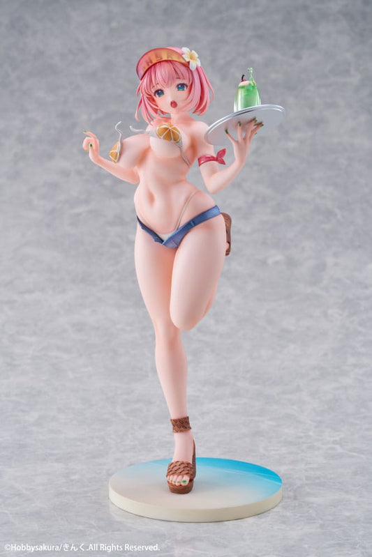 Original Illustration PVC Statue 1/7 Summer Waiter illustration by Kink Limited Edition 25 cm Image 1