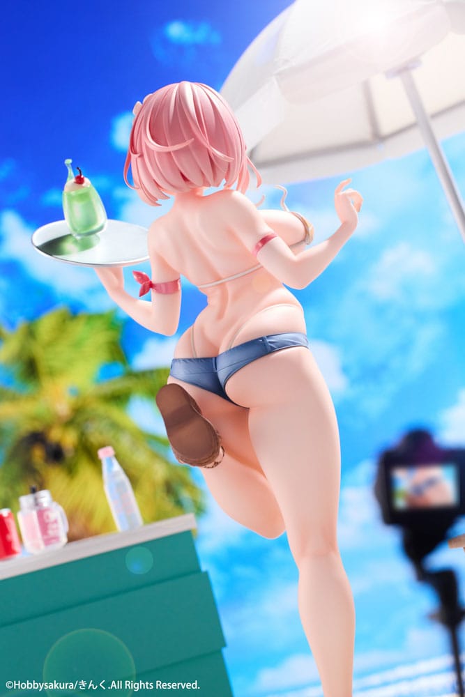 Original Illustration PVC Statue 1/7 Summer Waiter illustration by Kink Limited Edition 25 cm Image 12