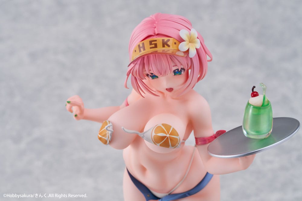 Original Illustration PVC Statue 1/7 Summer Waiter illustration by Kink Limited Edition 25 cm Image 13