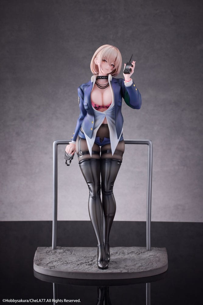 Original Illustration PVC Statue 1/6 Naughty Police Woman Illustration by CheLA77 27 cm Image 1