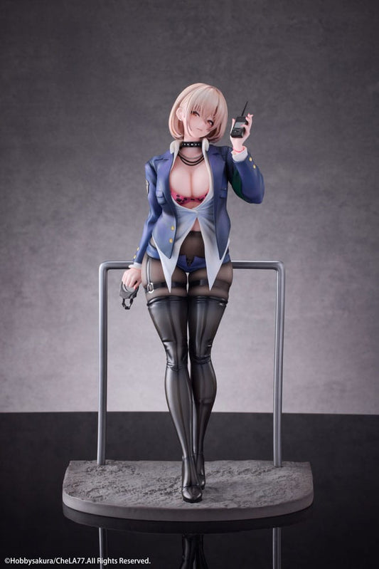 Original Illustration PVC Statue 1/6 Naughty Police Woman Illustration by CheLA77 27 cm Image 1