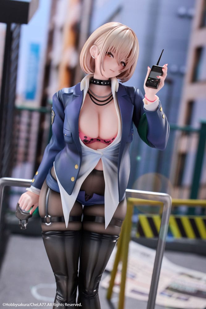 Original Illustration PVC Statue 1/6 Naughty Police Woman Illustration by CheLA77 27 cm Image 5