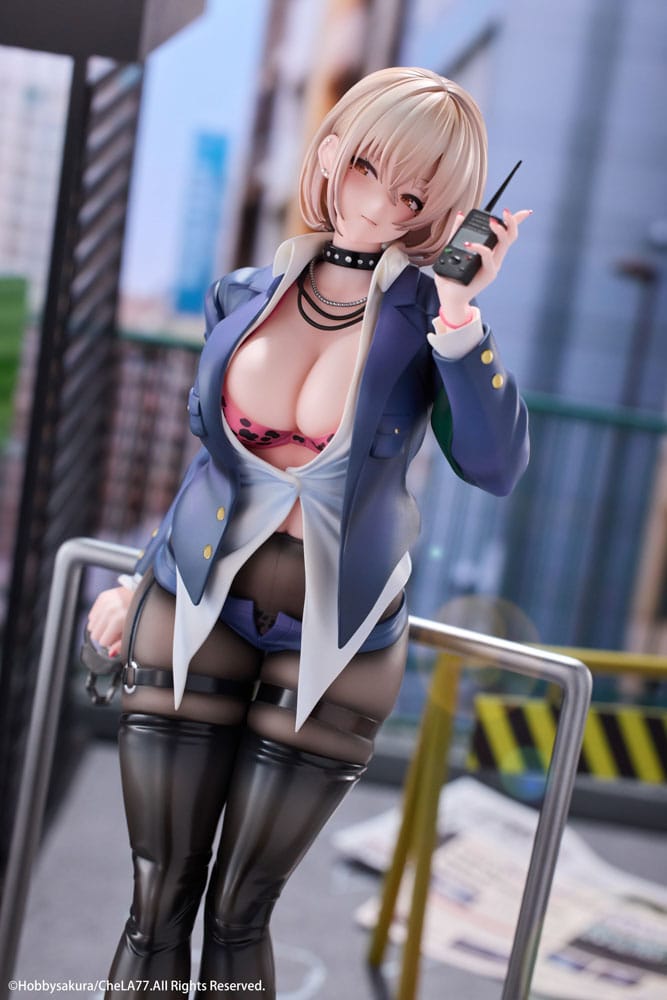 Original Illustration PVC Statue 1/6 Naughty Police Woman Illustration by CheLA77 27 cm Image 7