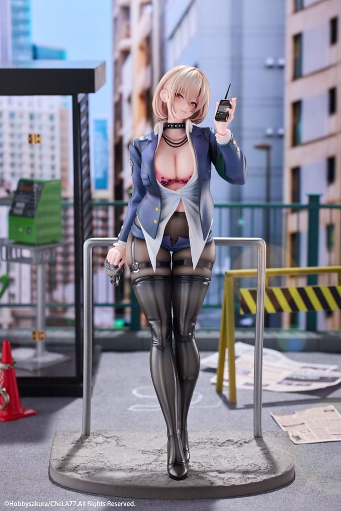 Original Illustration PVC Statue 1/6 Naughty Police Woman Illustration by CheLA77 27 cm Image 10