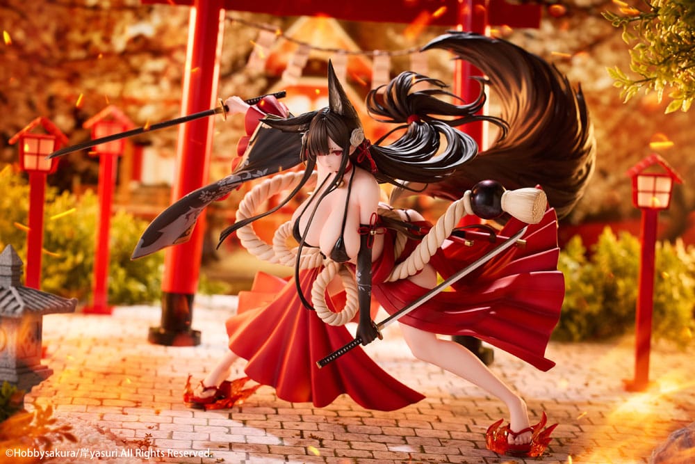 Original Illustration PVC Statue 1/7 Ying Mo illustration by Kishi yasuri Deluxe Edition 25 cm Image 6