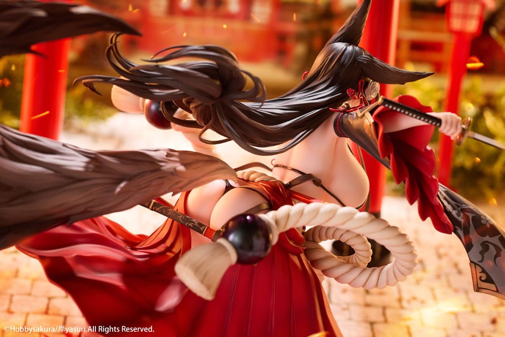 Original Illustration PVC Statue 1/7 Ying Mo illustration by Kishi yasuri Deluxe Edition 25 cm Image 8