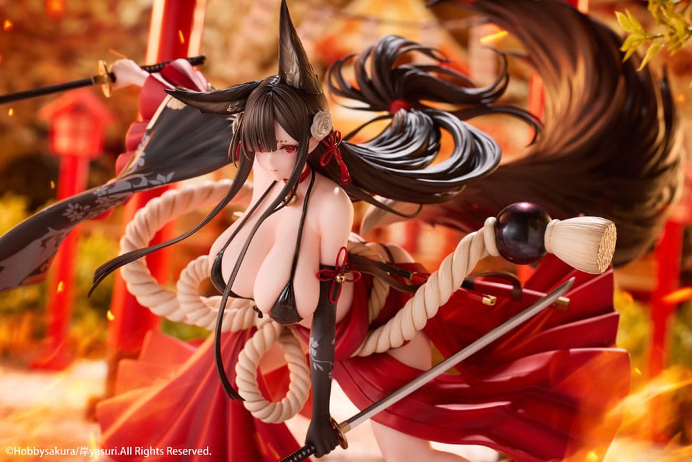 Original Illustration PVC Statue 1/7 Ying Mo illustration by Kishi yasuri Deluxe Edition 25 cm Image 9