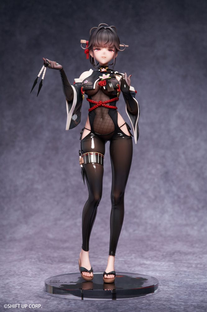Goddess of Victory: Nikke PVC Statue 1/7 Sakura Midnight Stealth Deluxe Edtition 25 cm Image 1
