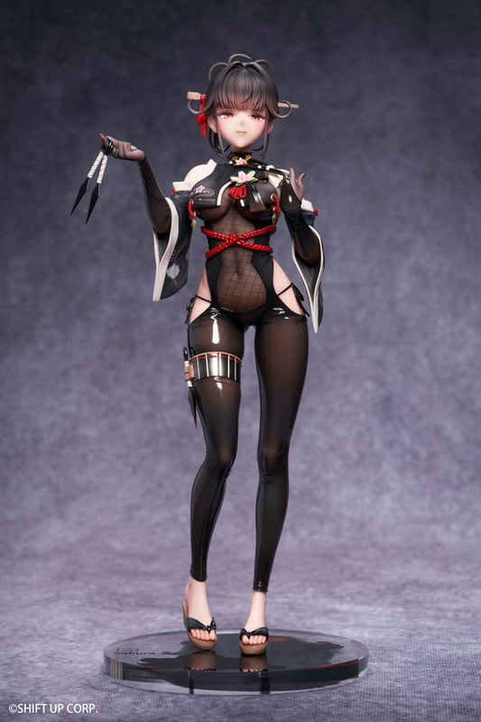 Goddess of Victory: Nikke PVC Statue 1/7 Sakura Midnight Stealth Deluxe Edtition 25 cm Image 1