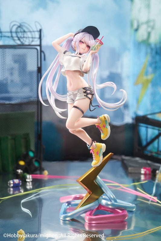 Original Illustration PVC Statue 1/7 Spark illustration by mignon 28 cm Image 2