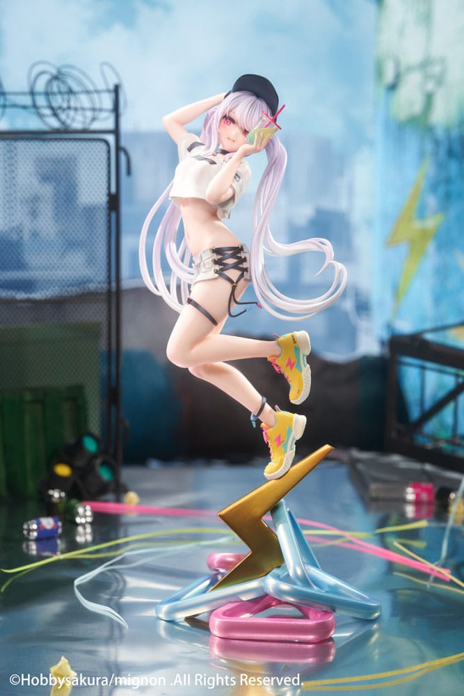 Original Illustration PVC Statue 1/7 Spark illustration by mignon 28 cm Image 3