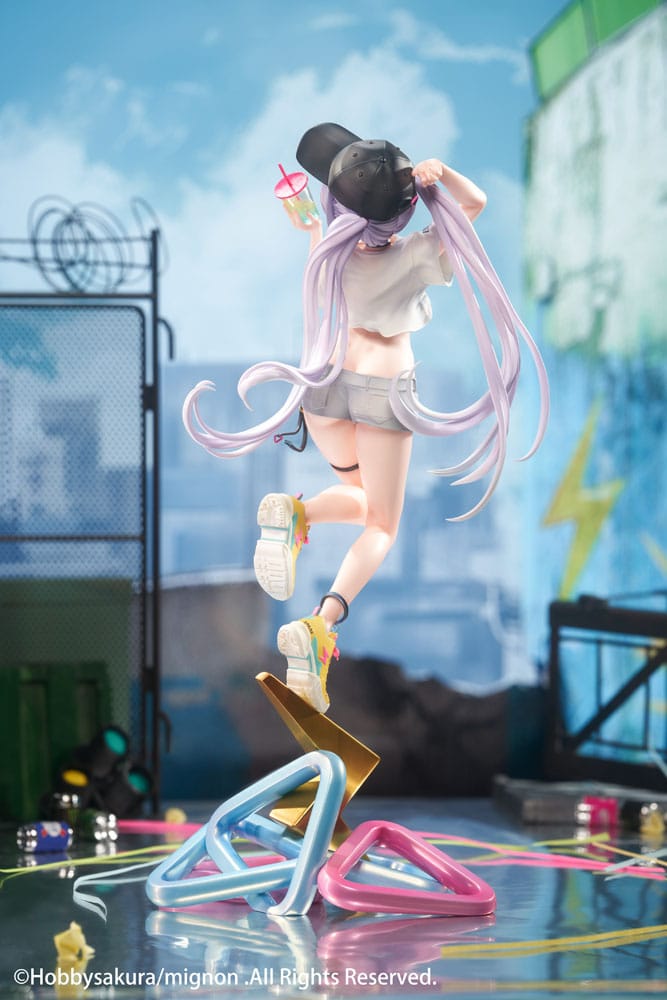 Original Illustration PVC Statue 1/7 Spark illustration by mignon 28 cm Image 4