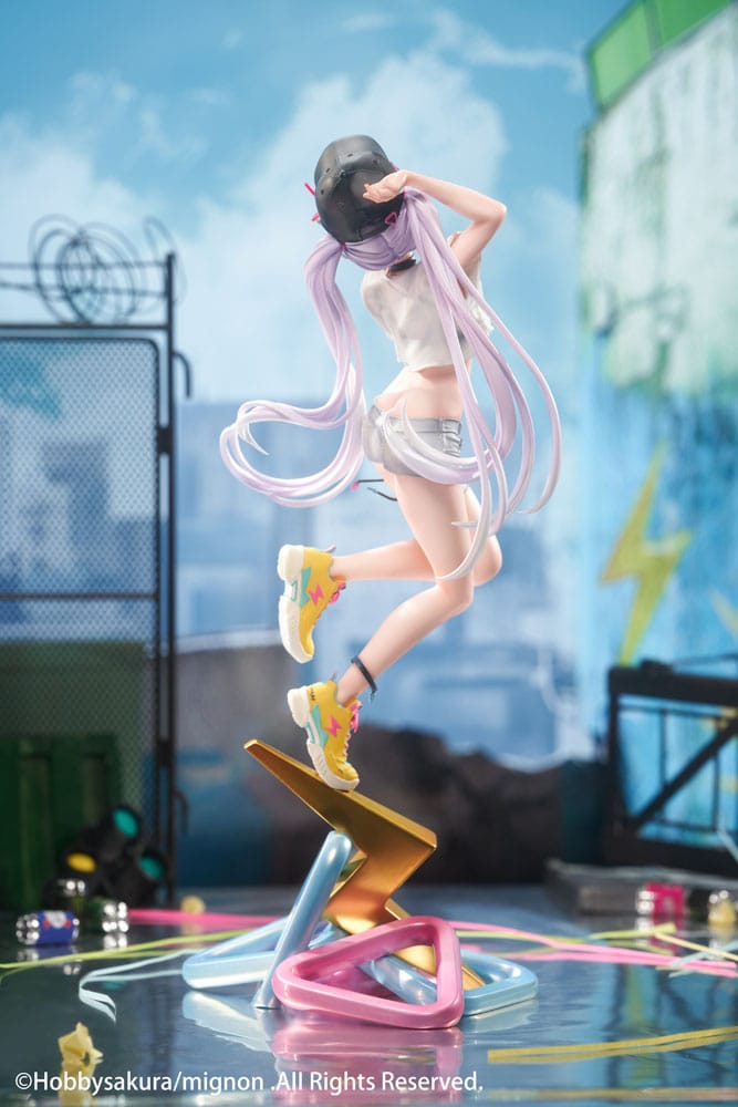 Original Illustration PVC Statue 1/7 Spark illustration by mignon 28 cm Image 5