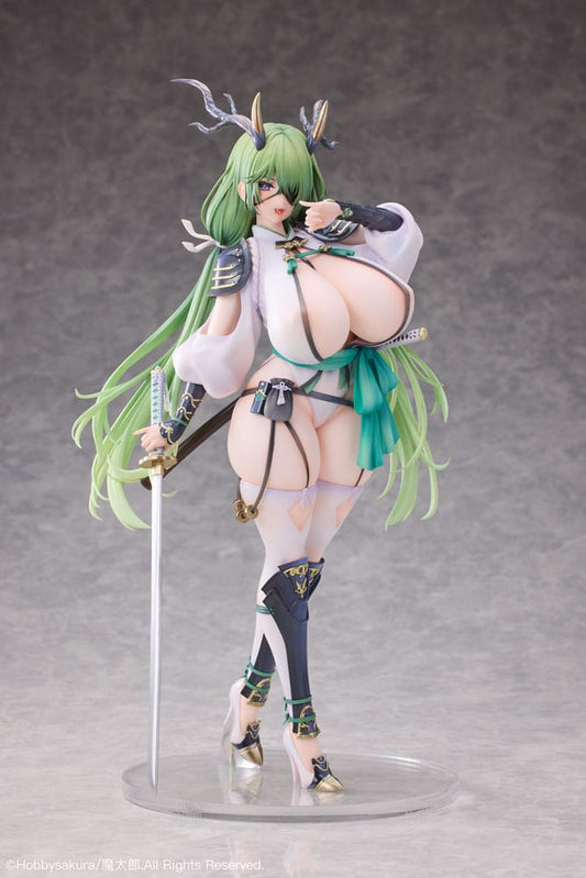 Original Character PVC Statue 1/6 Dokuganryu-chan Illustrated by Mataro Deluxe Edition 30 cm Image 1