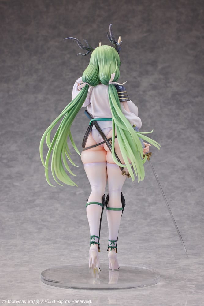 Original Character PVC Statue 1/6 Dokuganryu-chan Illustrated by Mataro Deluxe Edition 30 cm Image 4