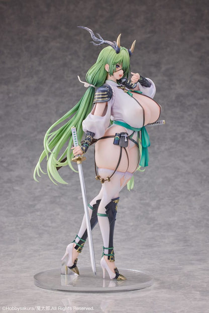 Original Character PVC Statue 1/6 Dokuganryu-chan Illustrated by Mataro Deluxe Edition 30 cm Image 5