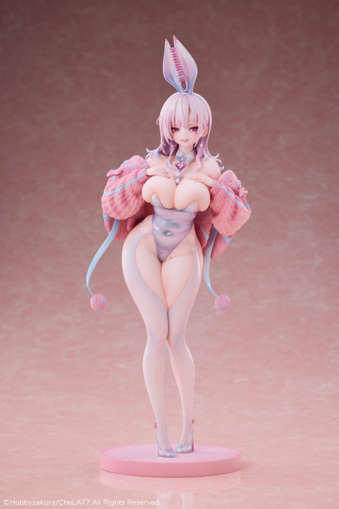 Original Character PVC Statue 1/6 Knit Bunny Girl illustration by CheLA77 Deluxe Edition 30 cm Image 4