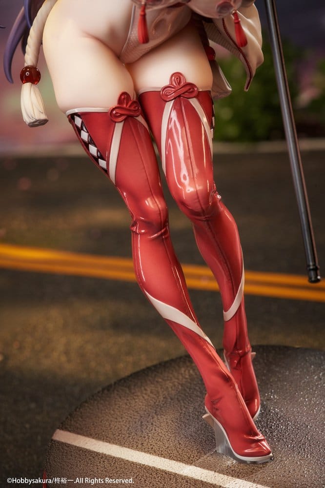 Original Character Miko Shoujo PVC Figur 1/7 Miko Race Queen Ver. 33 cm Image 9