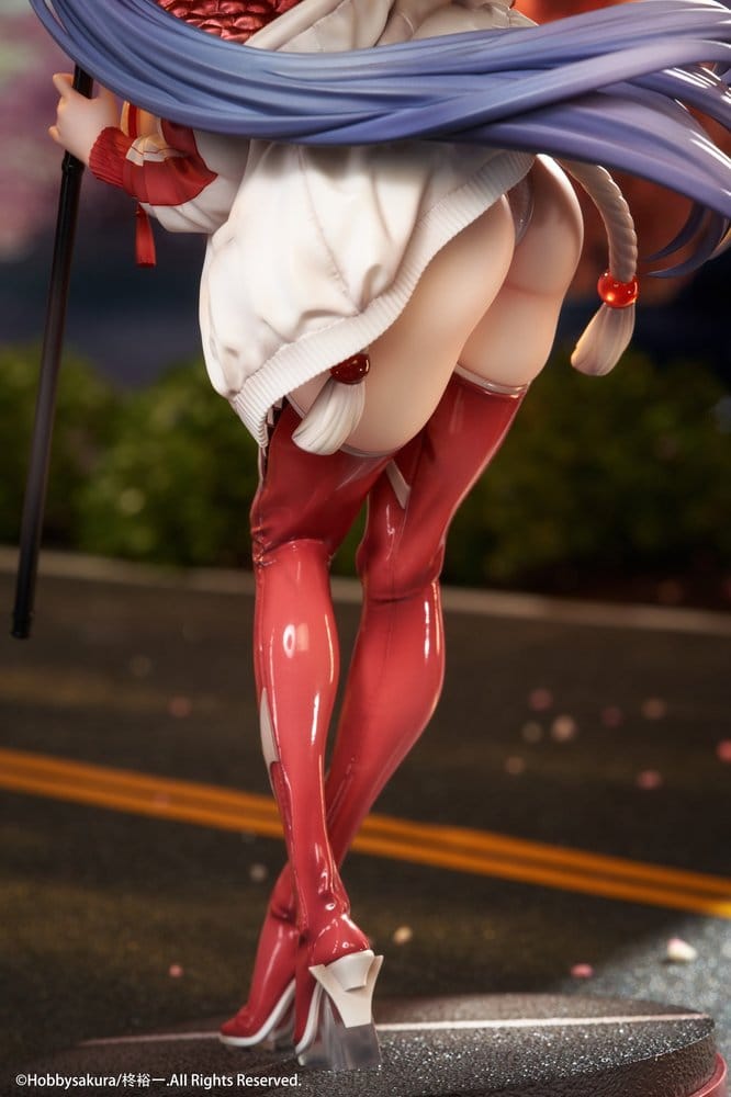 Original Character Miko Shoujo PVC Figur 1/7 Miko Race Queen Ver. 33 cm Image 10