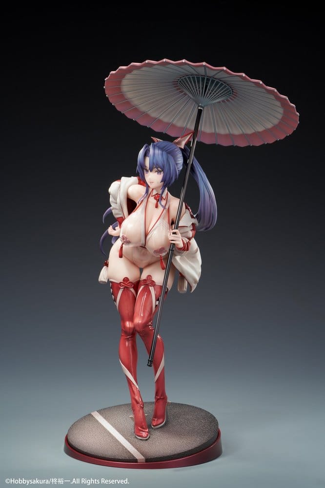 Original Character Miko Shoujo PVC Figur 1/7 Miko Race Queen Ver. Deluxe Edition 33 cm Image 11