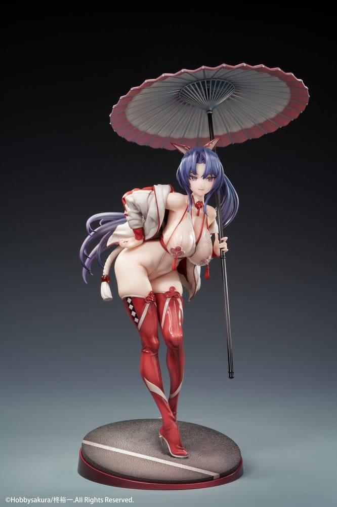 Original Character Miko Shoujo PVC Figur 1/7 Miko Race Queen Ver. Deluxe Edition 33 cm Image 13