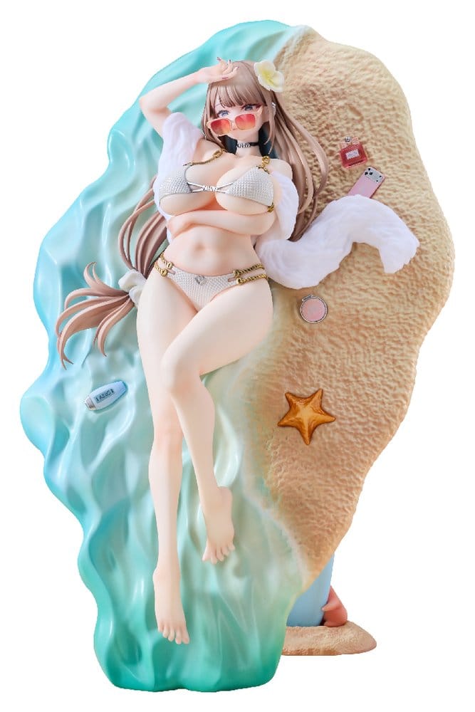 Original Character PVC Figur 1/6 Asako Fuyuyama Summer Beach Date Deluxe Edition 30 cm Image 1