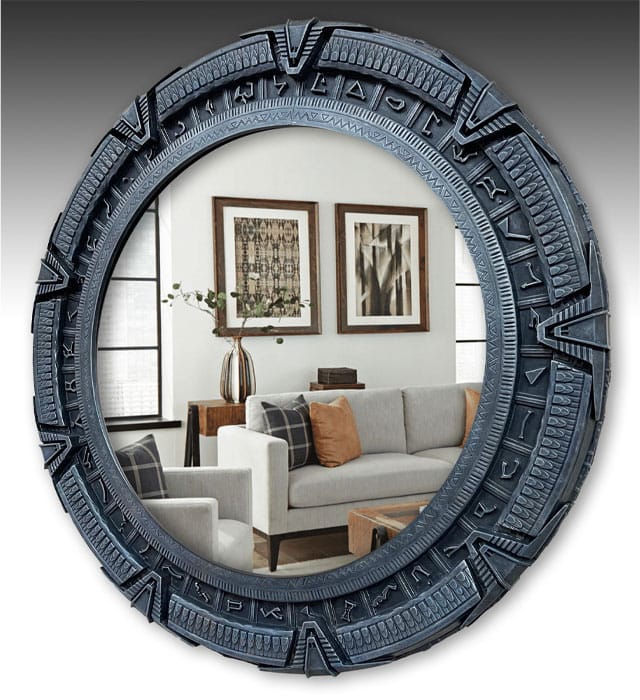 Stargate Wand-Spiegel 50 cm Image 4