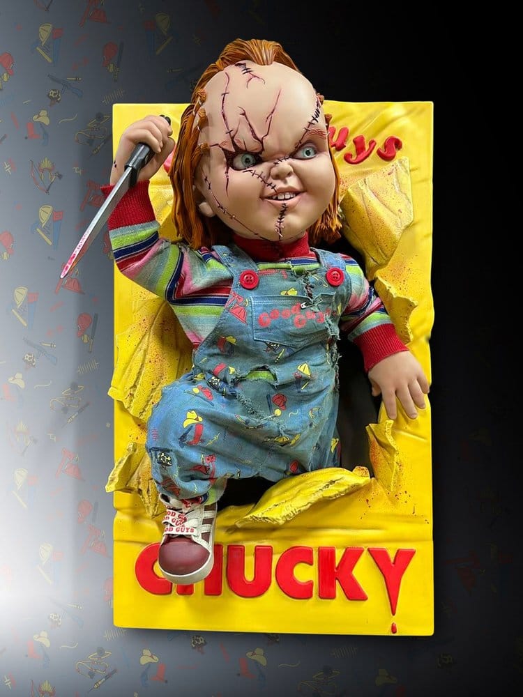 Chucky Wand-Skulptur 1/2 Bride of Chucky 22 x 23 x 38 cm Image 5